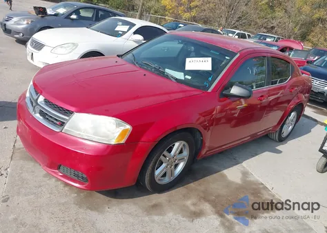 2013 Dodge Avenger Se V6 z USA, uszkodzony, nr VIN 1C3CDZAG4DN582098
